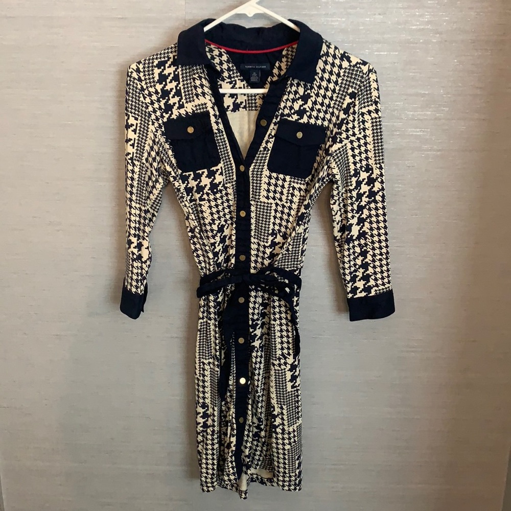 Tommy Hilfiger houndstooth dress